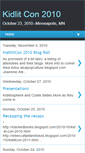 Mobile Screenshot of kidlitcon2010.blogspot.com