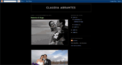 Desktop Screenshot of claudiaabrantes.blogspot.com