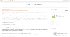 Desktop Screenshot of nba-information.blogspot.com