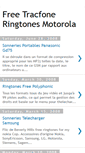 Mobile Screenshot of freetracfoneringtonesmotorola-ydcr.blogspot.com