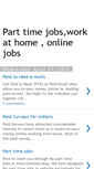 Mobile Screenshot of parttimejobsguru-parttimejobs18.blogspot.com