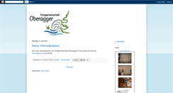 Desktop Screenshot of oberagger.blogspot.com