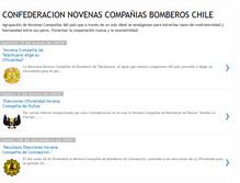 Tablet Screenshot of confederacionnovenaschile.blogspot.com