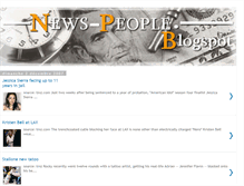 Tablet Screenshot of news-people.blogspot.com