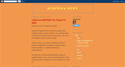 Desktop Screenshot of moafrikanews.blogspot.com