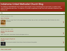 Tablet Screenshot of indiahomaumc.blogspot.com