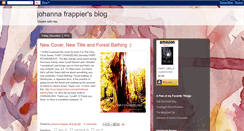 Desktop Screenshot of johannafrappier.blogspot.com