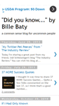 Mobile Screenshot of billeblue.blogspot.com