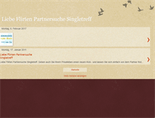 Tablet Screenshot of liebe-flirten-partnersuche-singletref.blogspot.com