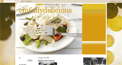 Desktop Screenshot of cinfullydelicous.blogspot.com