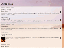 Tablet Screenshot of chella-nilaa.blogspot.com