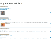 Tablet Screenshot of anakcucuhajisalleh.blogspot.com