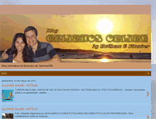 Tablet Screenshot of galinhosonline.blogspot.com