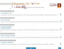 Tablet Screenshot of love-nithyananda-lifesolutions.blogspot.com