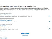 Tablet Screenshot of bloggarominredning.blogspot.com