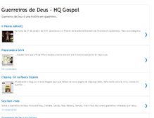 Tablet Screenshot of hqgospelguerreirosdedeus.blogspot.com