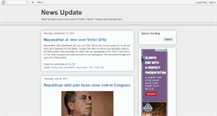 Desktop Screenshot of newsupd8.blogspot.com