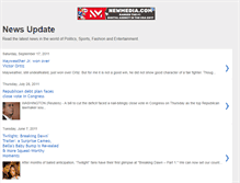 Tablet Screenshot of newsupd8.blogspot.com