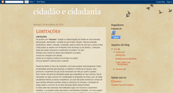 Desktop Screenshot of cidadaoecidadania.blogspot.com