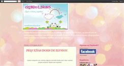 Desktop Screenshot of creandoilusioness.blogspot.com