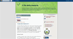 Desktop Screenshot of concorsofilodellamemoria.blogspot.com