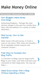 Mobile Screenshot of makemoneyfreeon.blogspot.com