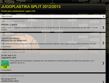 Tablet Screenshot of jugoplastikasplit.blogspot.com