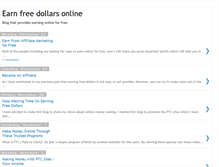 Tablet Screenshot of freedollarss.blogspot.com