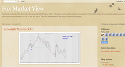 Desktop Screenshot of foxmarketview.blogspot.com