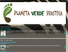 Tablet Screenshot of planetaverdehuasteca.blogspot.com