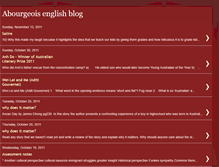 Tablet Screenshot of abourgeoisenglishblog.blogspot.com