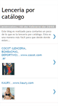 Mobile Screenshot of lenceriapau.blogspot.com