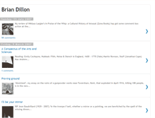 Tablet Screenshot of briangdillon.blogspot.com