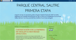 Desktop Screenshot of parquecentralsalitreprimeraetapa.blogspot.com