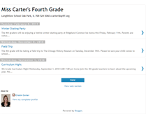 Tablet Screenshot of misscartergrade4.blogspot.com