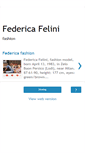 Mobile Screenshot of federicafelini.blogspot.com