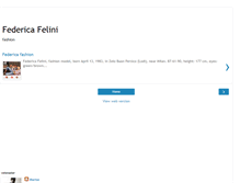 Tablet Screenshot of federicafelini.blogspot.com