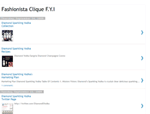 Tablet Screenshot of fashionistafyi.blogspot.com