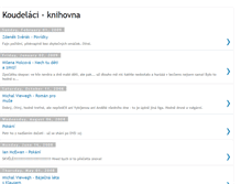 Tablet Screenshot of koudelaci-knihovna.blogspot.com