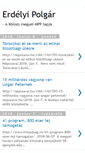 Mobile Screenshot of erdelyipolgar.blogspot.com