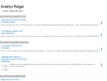 Tablet Screenshot of erdelyipolgar.blogspot.com