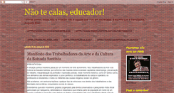 Desktop Screenshot of naotecalaseducador.blogspot.com