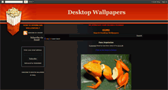 Desktop Screenshot of desktopwallpapers123.blogspot.com