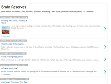 Tablet Screenshot of brainreserves.blogspot.com