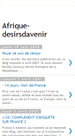 Mobile Screenshot of afrique-desirsdavenir.blogspot.com