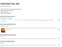 Tablet Screenshot of elempleadodelmes.blogspot.com