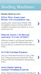 Mobile Screenshot of bindingmachinesadvice.blogspot.com