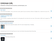 Tablet Screenshot of gingham-girl.blogspot.com