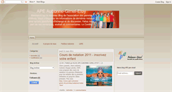 Desktop Screenshot of ape-aubonne-gimel.blogspot.com