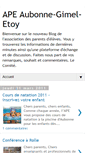 Mobile Screenshot of ape-aubonne-gimel.blogspot.com